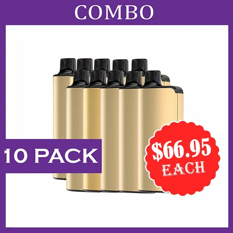 Alibarbar Ingot 10 Pack- 9000 Puffs