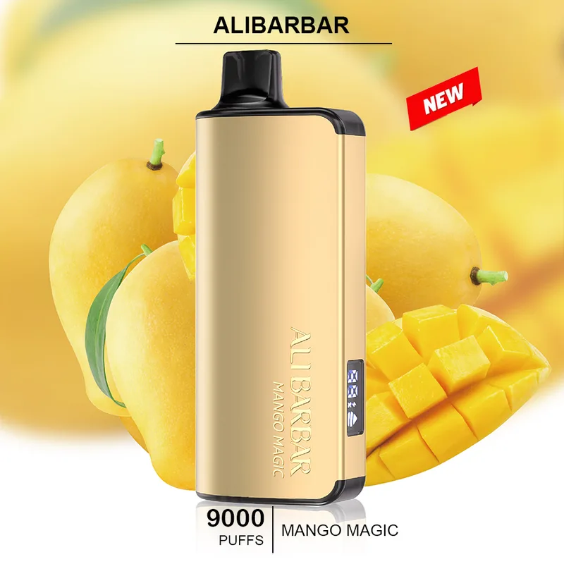 Alibarbar Ingot – Mango Magic – 9000 Puffs
