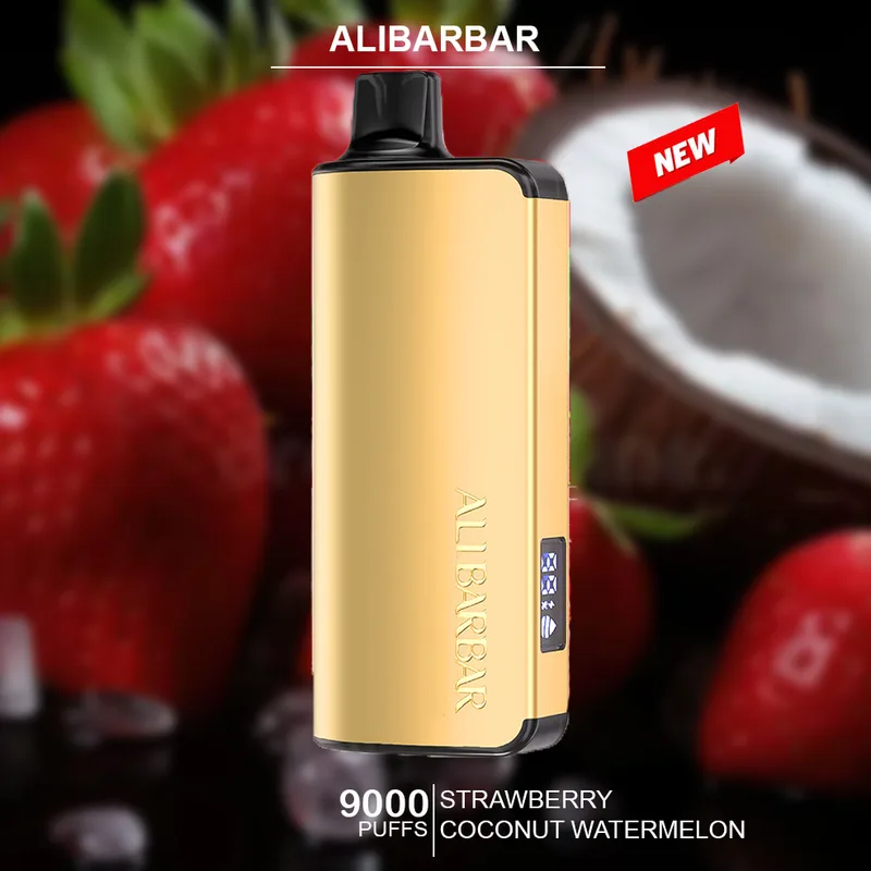 Alibarbar Ingot Strawberry Coconut Watermelon – 9000 Puffs