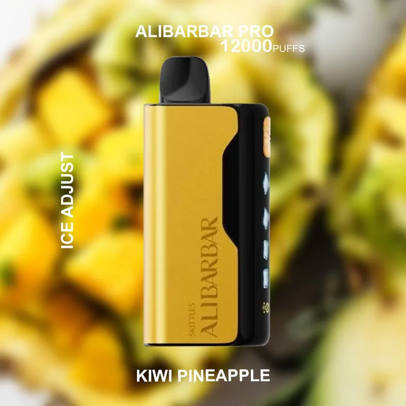 Alibarbar Pro Ice Adjust Kiwi Pineapple – 12000 Puffs