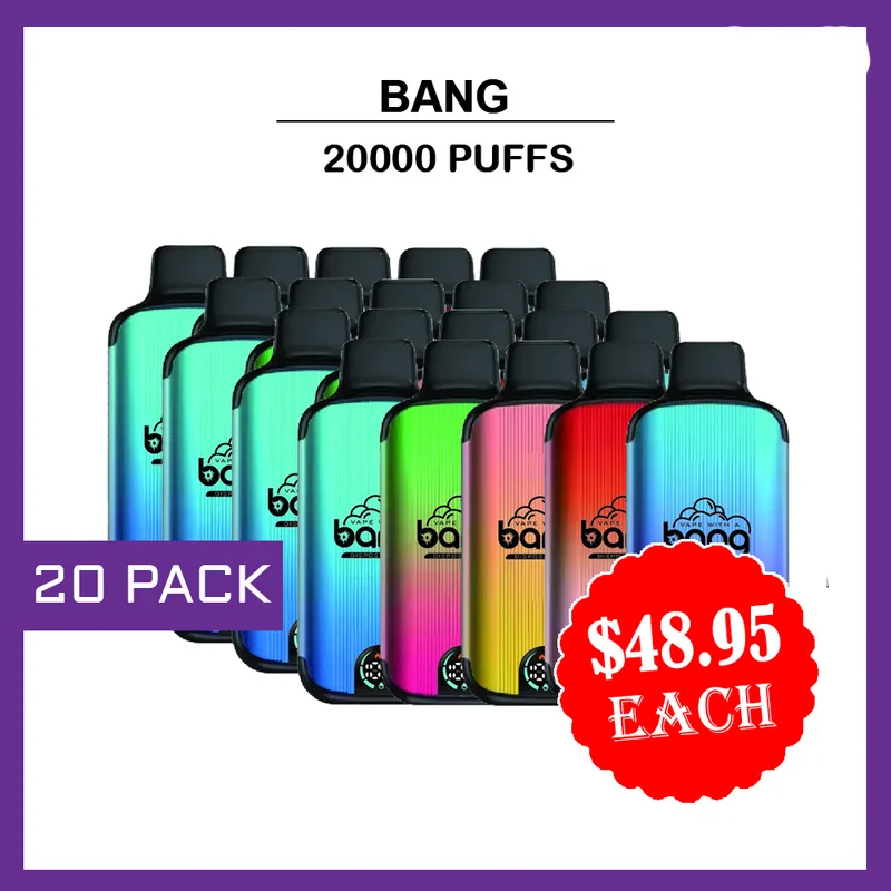 Bang – 20 Pack – 20000 Puffs