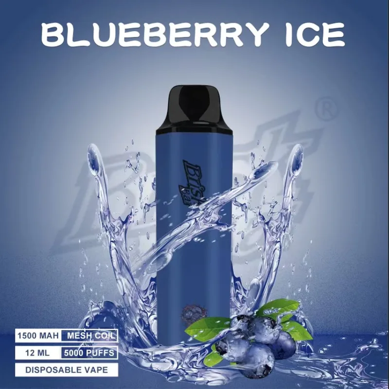 Brisk Bar Blueberry Ice – 5000 Puffs
