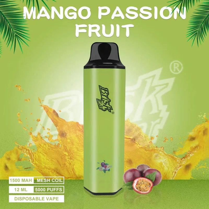 Brisk Bar Mango Passion Fruit – 5000 Puffs