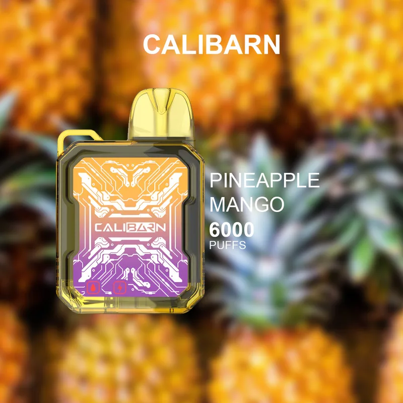 Calibarn Pineapple Mango – 6000 Puffs