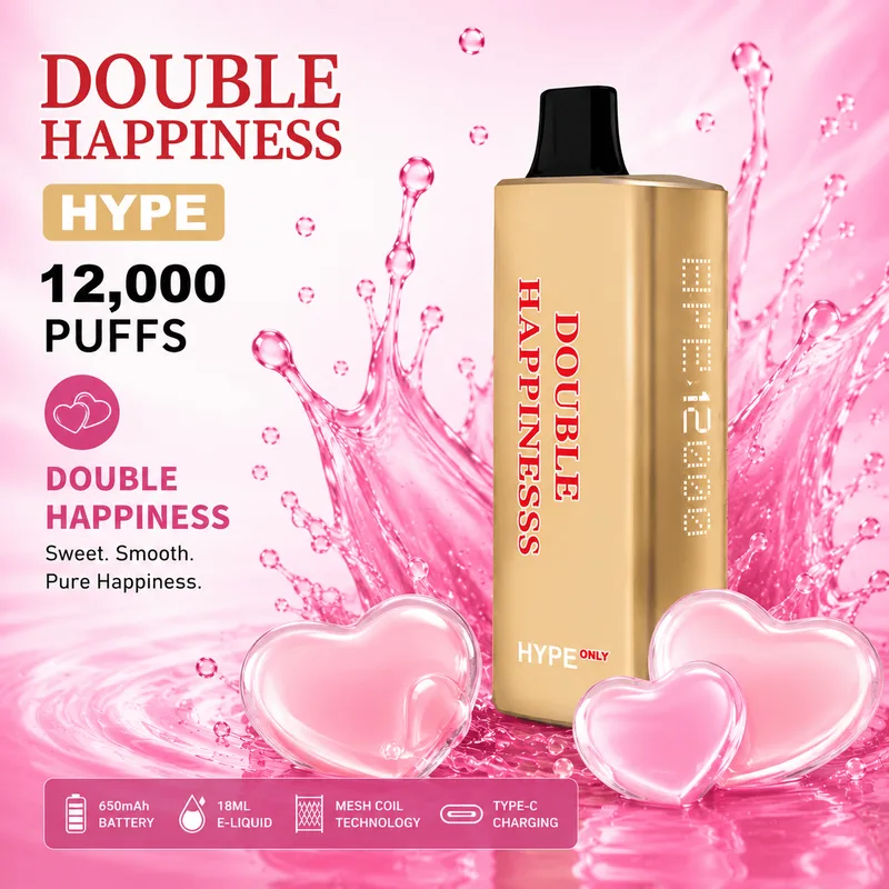 Double Happiness Hype Double Happiness – 12000 Puffs