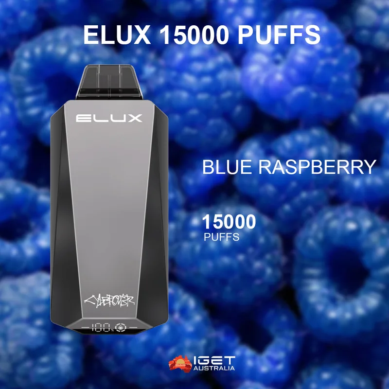 Elux Blue Raspberry – 15000 Puffs