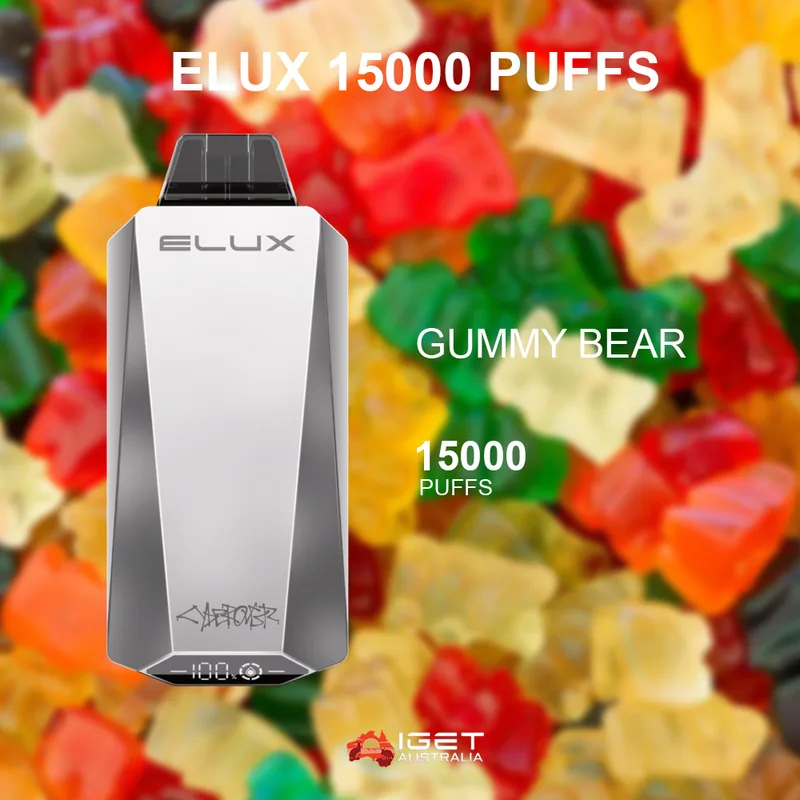 Elux Gummy Bear – 15000 Puffs