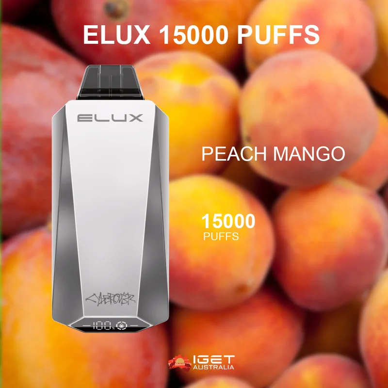Elux Peach Mango – 15000 Puffs