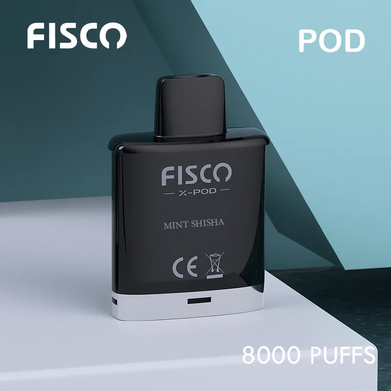 Fisco Xpod Mint Shisha – 8000 Puffs (pod Only)