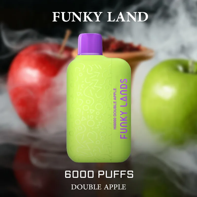 Funky Land Double Apple – 6000 Puffs