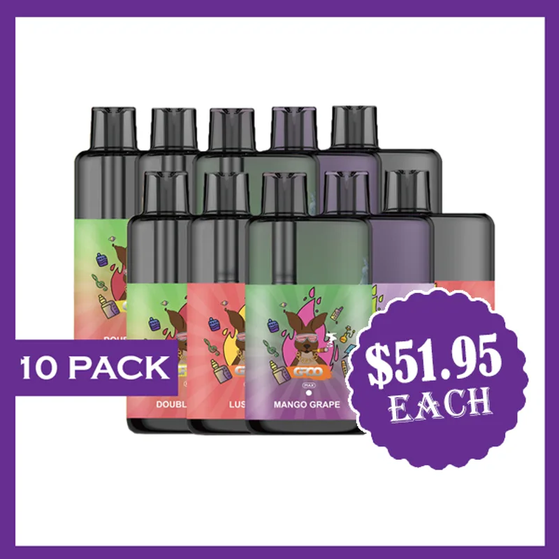 Groo Max – 10000 Puffs – 10 Pack