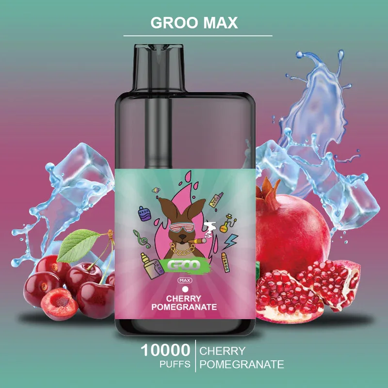 Groo Max -Cherry Pomegranate- 10000 Puffs