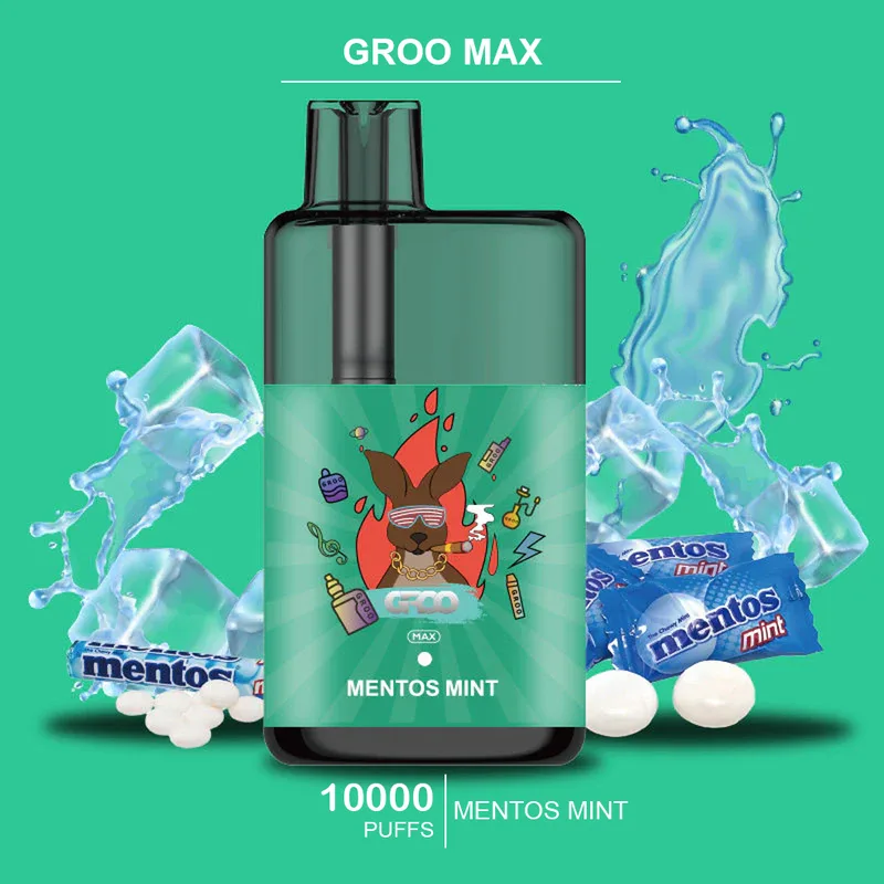 Groo Max – Mentos Mint – 10000 Puffs