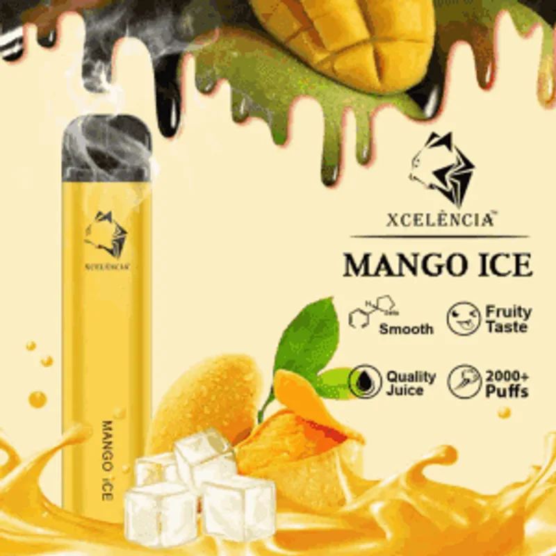 Gunnpod Mango Ice – 2000 Puffs