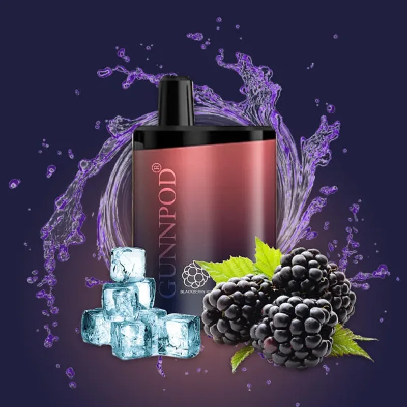 Gunnpod Meta Blackberry Ice – 4000 Puffs