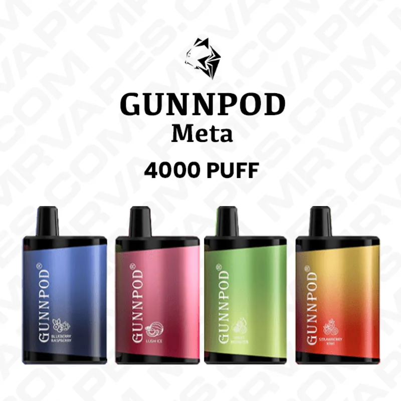 Gunnpod Meta Disposable Vape Wholesale (4000 Puffs)