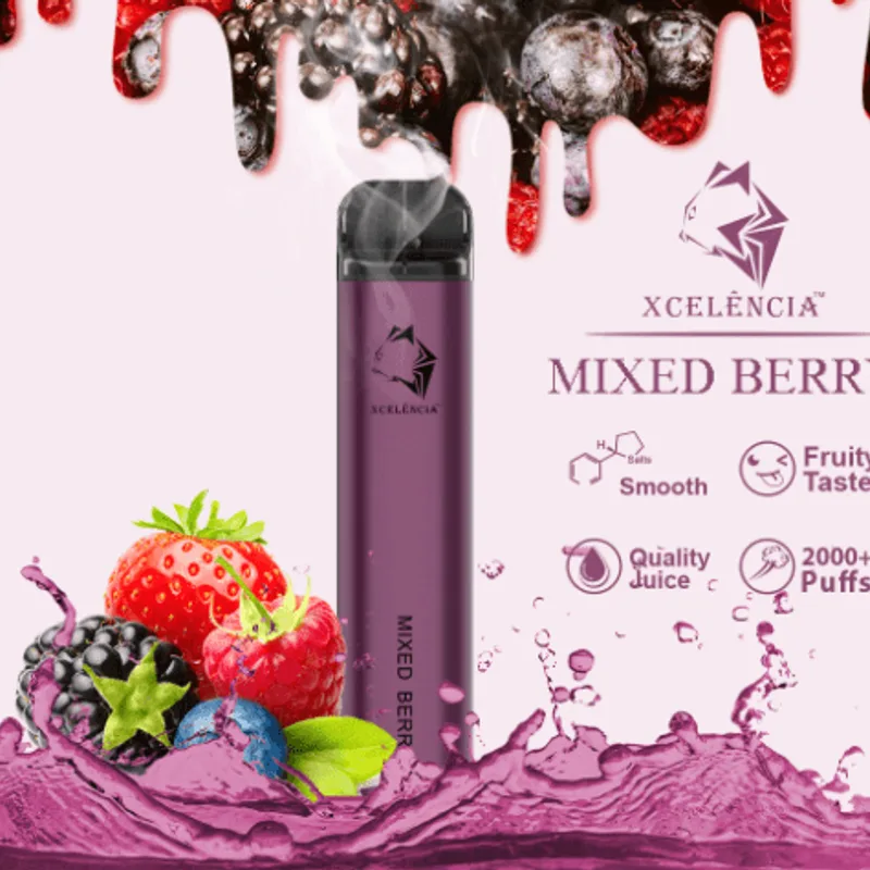 Gunnpod Mixed Berry – 2000 Puffs