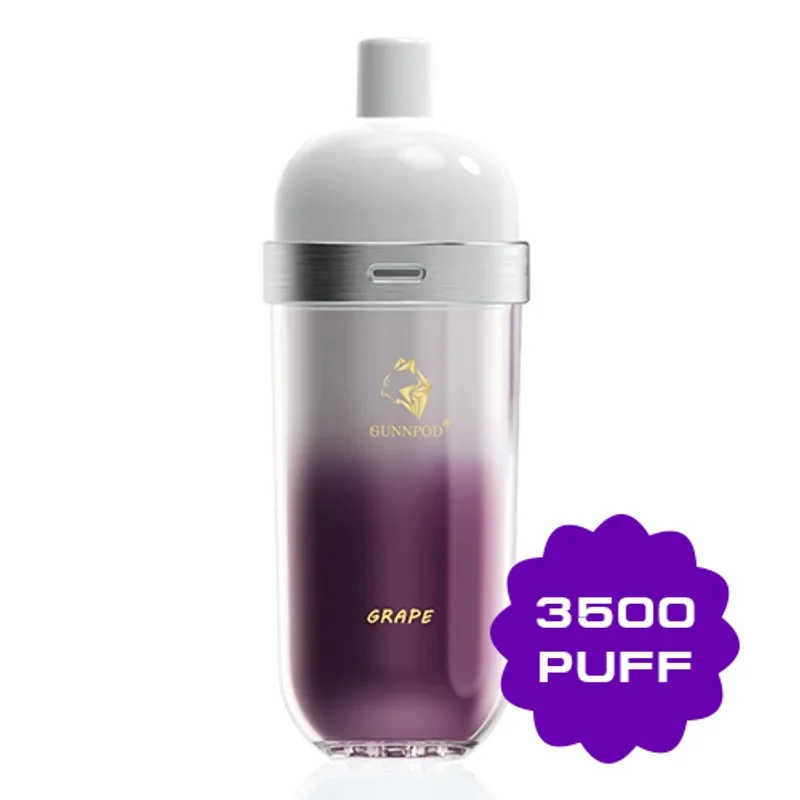 Gunnpod Wave Grape Ice – 3500 Puffs