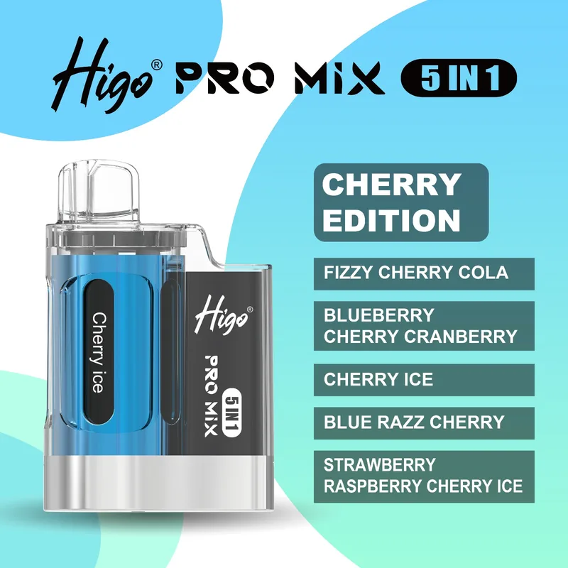 Higo Pro Mix 5 In 1 – Cherry Edition – 6000 Puffs