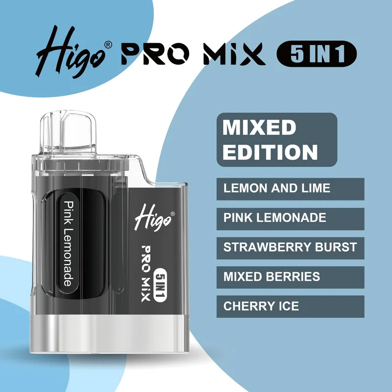 Higo Pro Mix 5 In 1 – Mixed Edition – 6000 Puffs