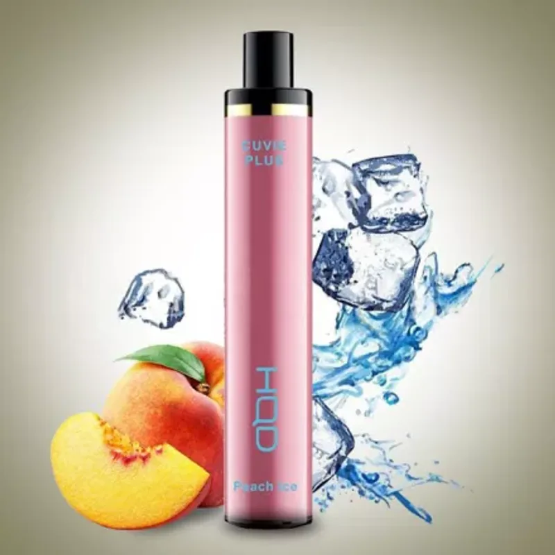 HQD Cuvie Plus Peach Ice – 1200 Puffs