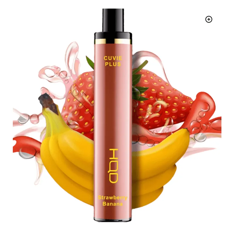 HQD Cuvie Plus Strawberry Banana – 1200 Puffs