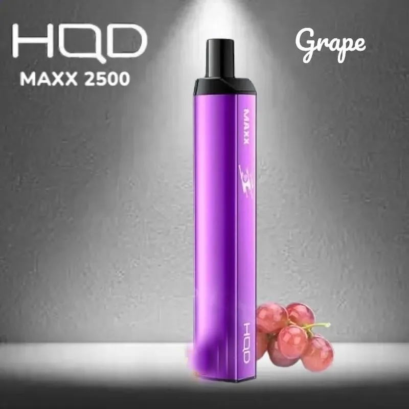 HQD Maxx Grape – 2500 Puffs
