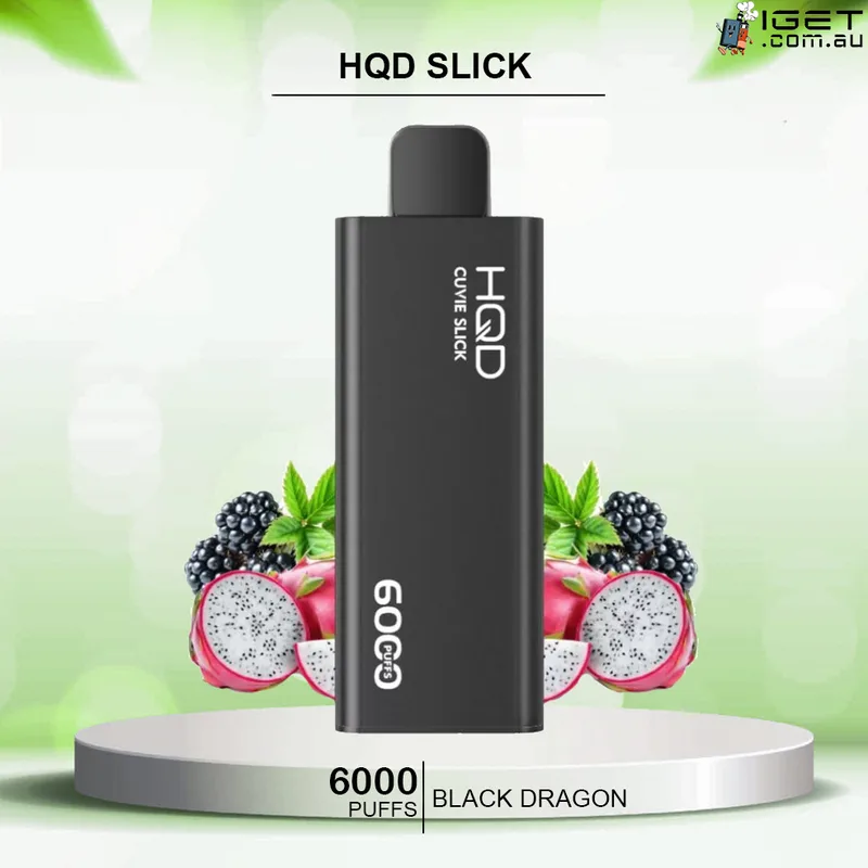 HQD Slick Black Dragon – 6000 Puffs