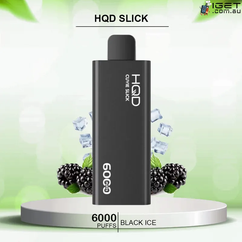 HQD Slick Black Ice – 6000 Puffs
