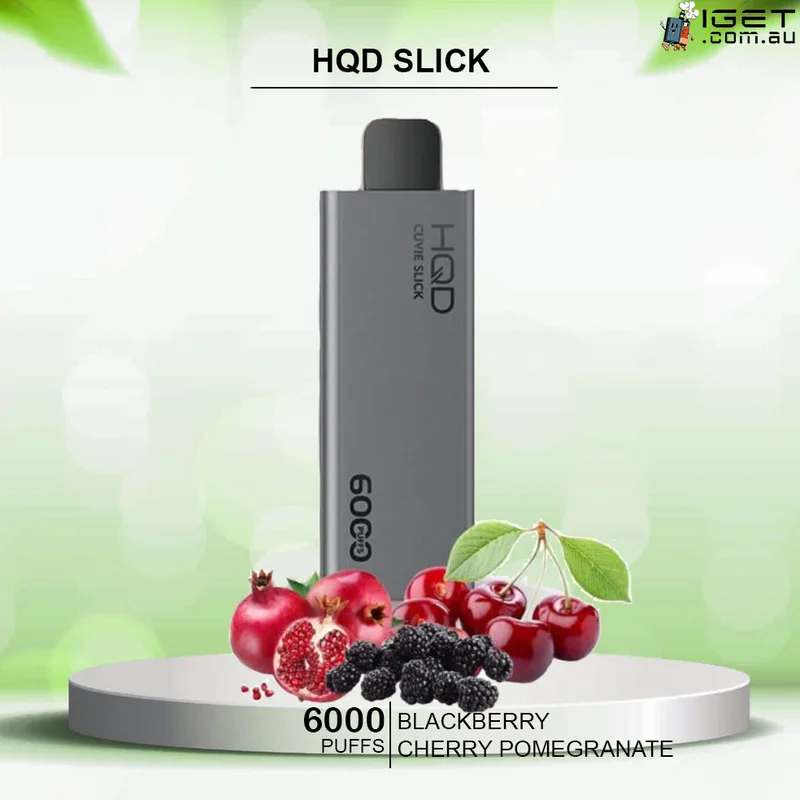 HQD Slick Blackberry Cherry Pomegranate – 6000 Puffs