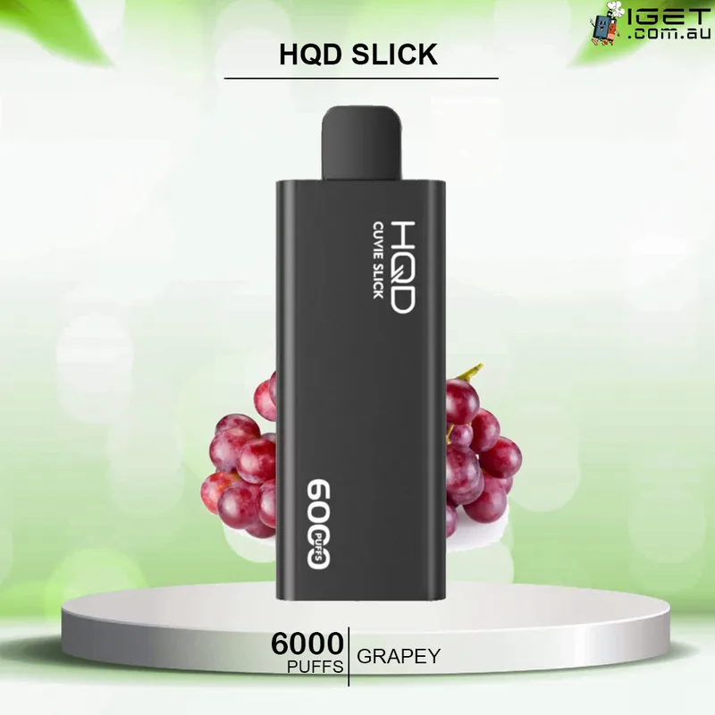 HQD Slick Grapey Ice – 6000 Puffs