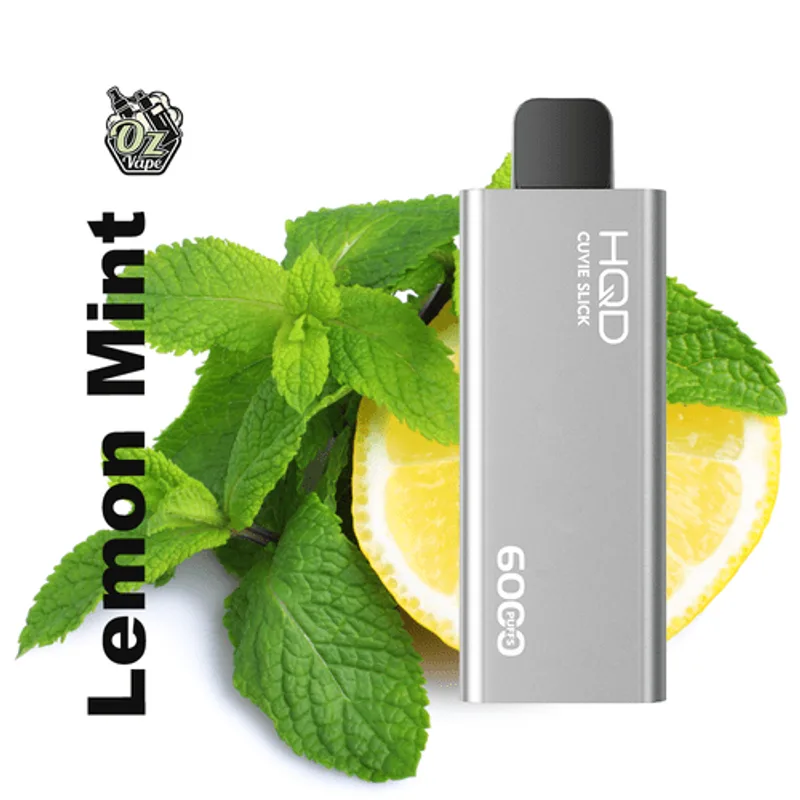 HQD Slick Lemon Mint – 6000 Puffs