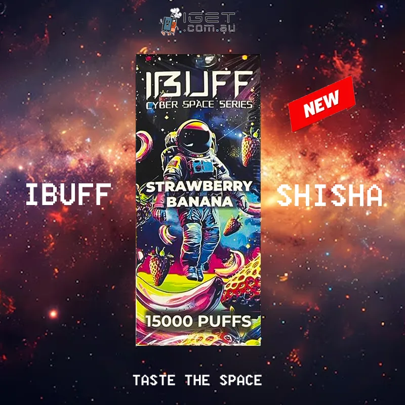 Ibuff Shisha – Strawberry Banana – 15000 Puffs