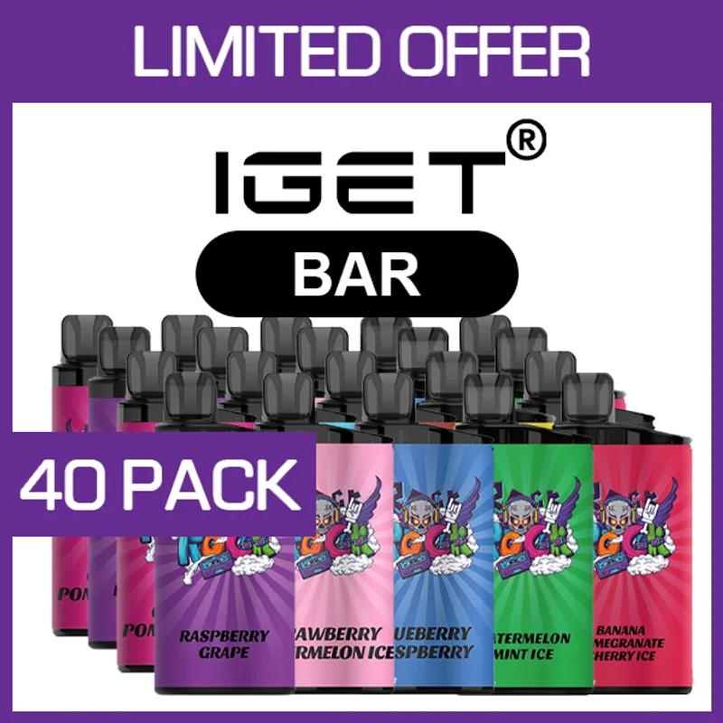 IGET Bar – 3500 Puffs – 40 Pack
