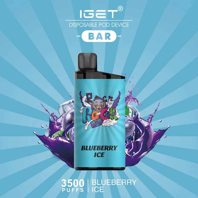 IGET Bar Blueberry Ice – 3500 Puffs
