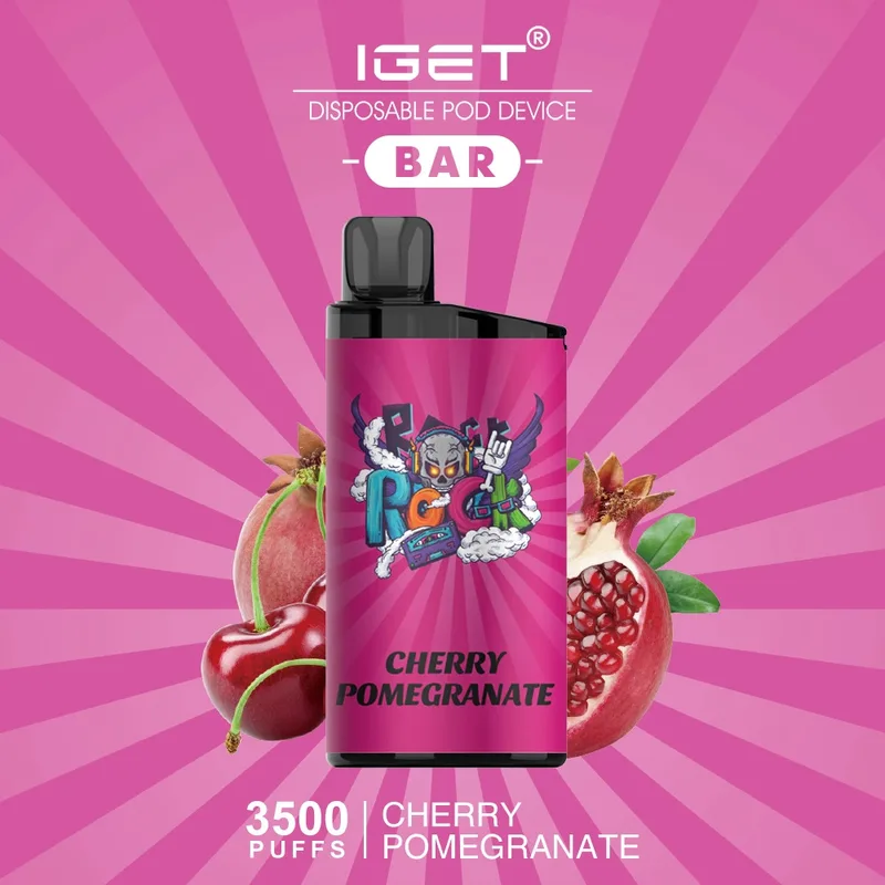 IGET Bar Cherry Pomegranate – 3500 Puffs
