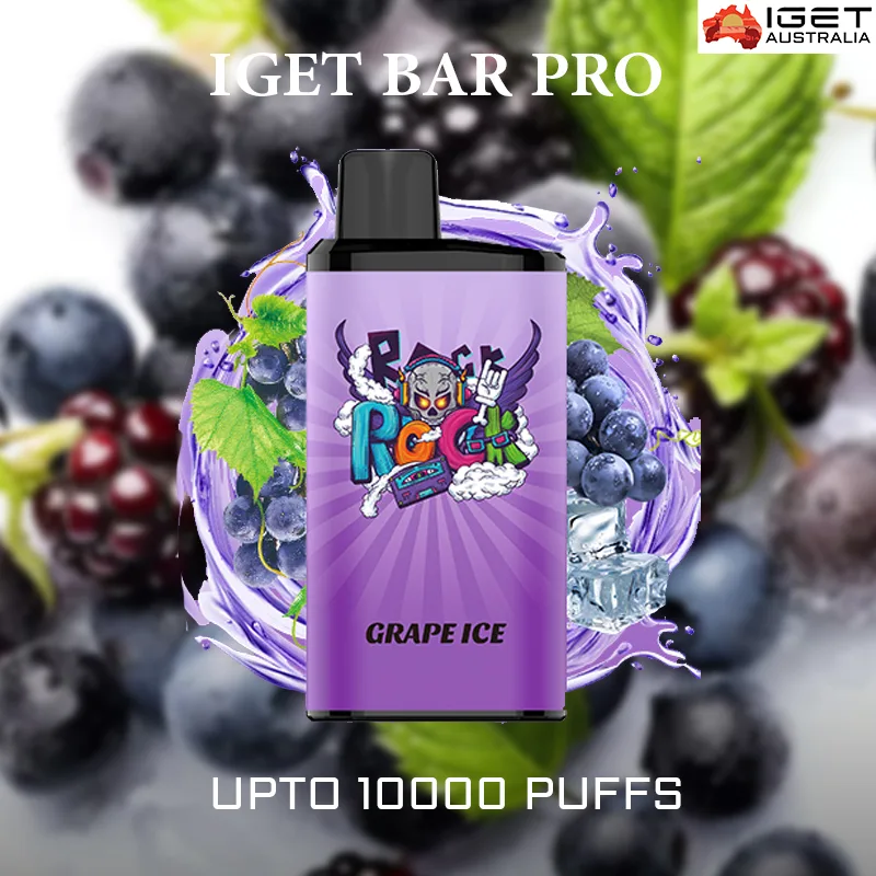 IGET Bar Pro Grape Ice – 10000 Puffs