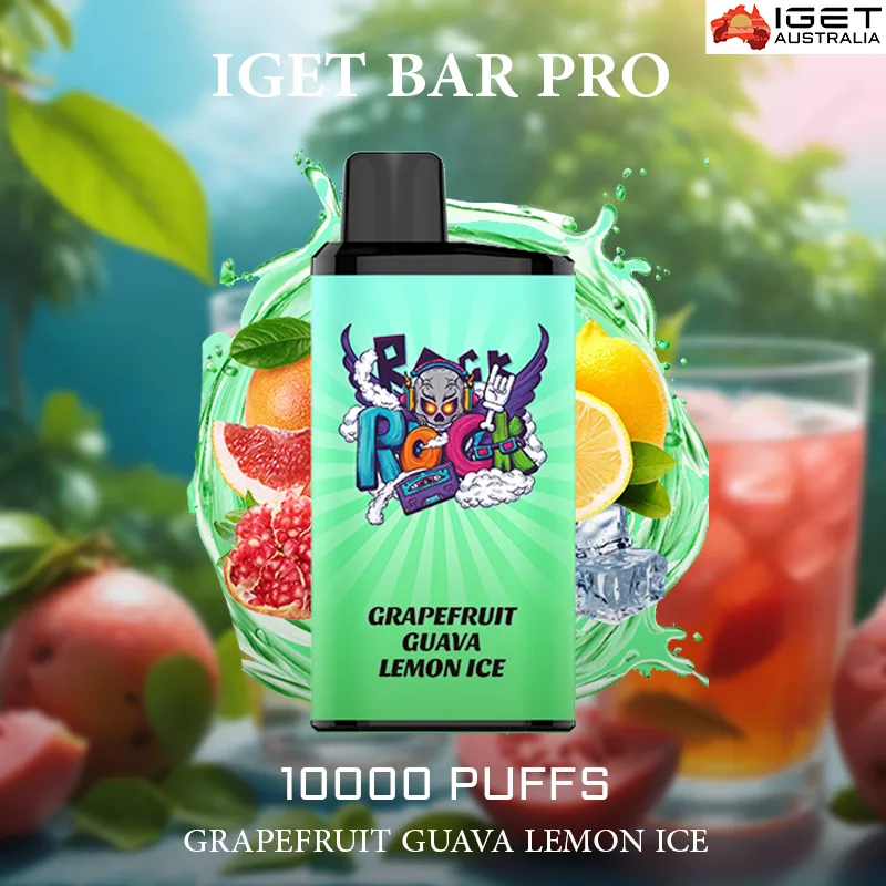 IGET Bar Pro – Grapefruit Guava Lemon Ice – 10000 Puffs