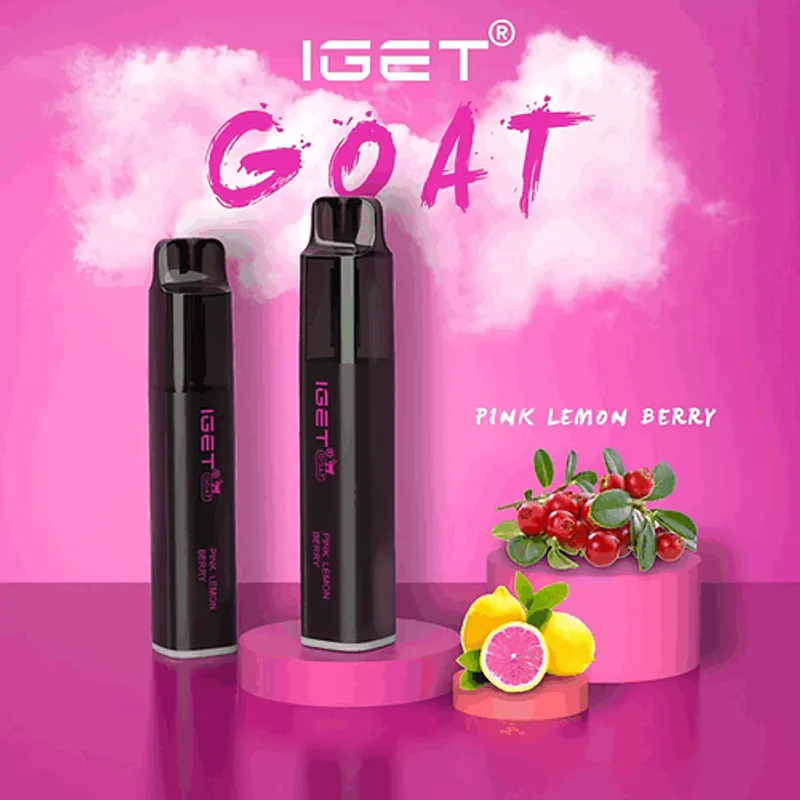 IGET Goat Pink Lemon Berry – 5000 Puffs