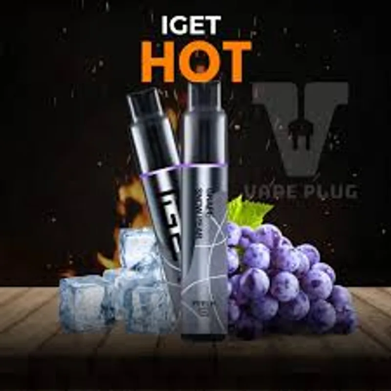 IGET Hot Raspberry Grape – 5500 Puffs
