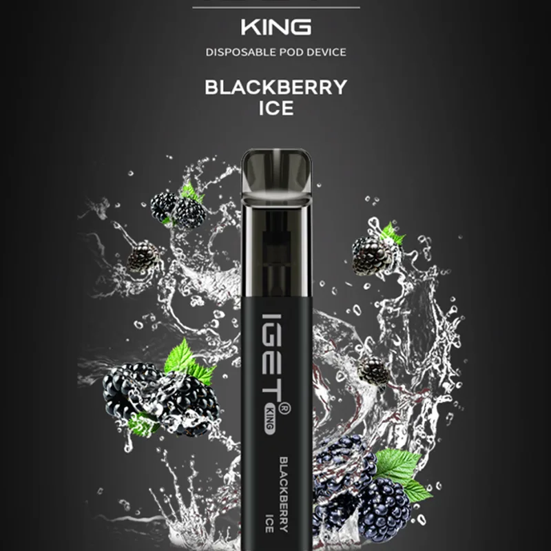 IGET King Blackberry Ice – 2600 Puffs