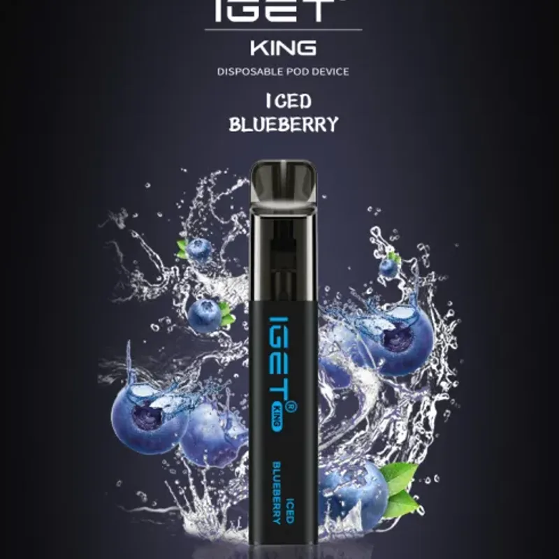 IGET King Iced Blueberry – 2600 Puffs