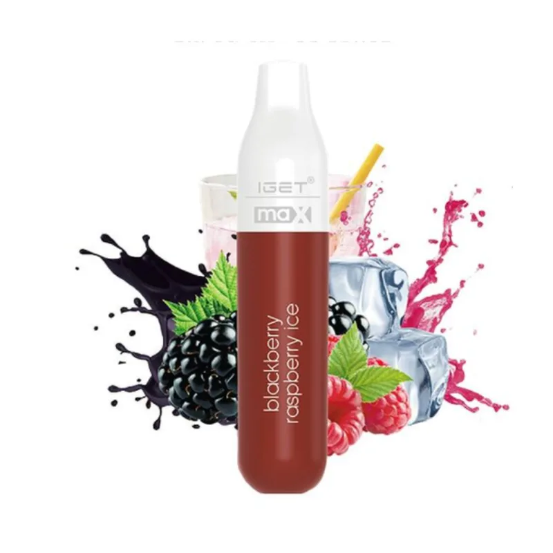 IGET Max Blackberry Raspberry Ice – 2300 Puffs