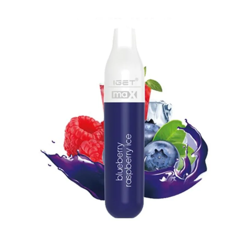 IGET Max Blueberry Raspberry Ice – 2300 Puffs
