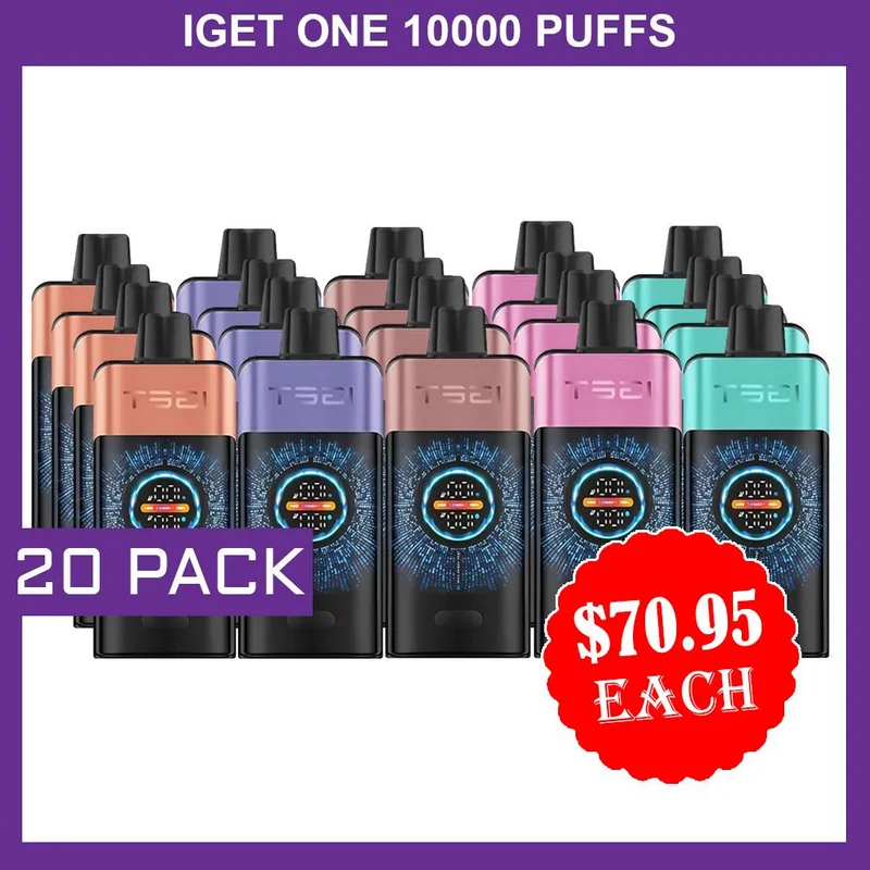 IGET One 12000 Puffs – 20 Pack