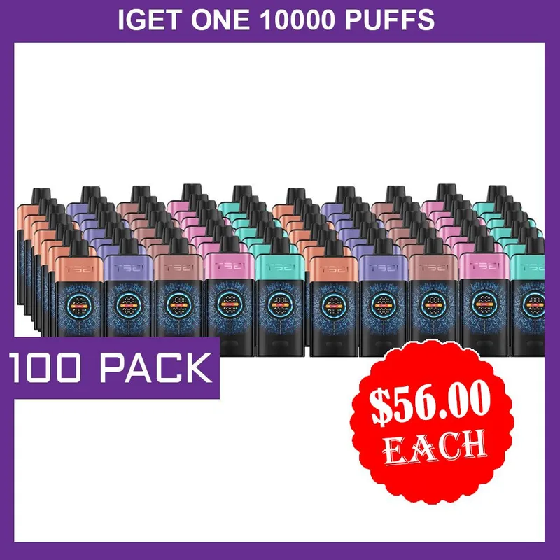 IGET One 12000 Puffs – 100 Pack