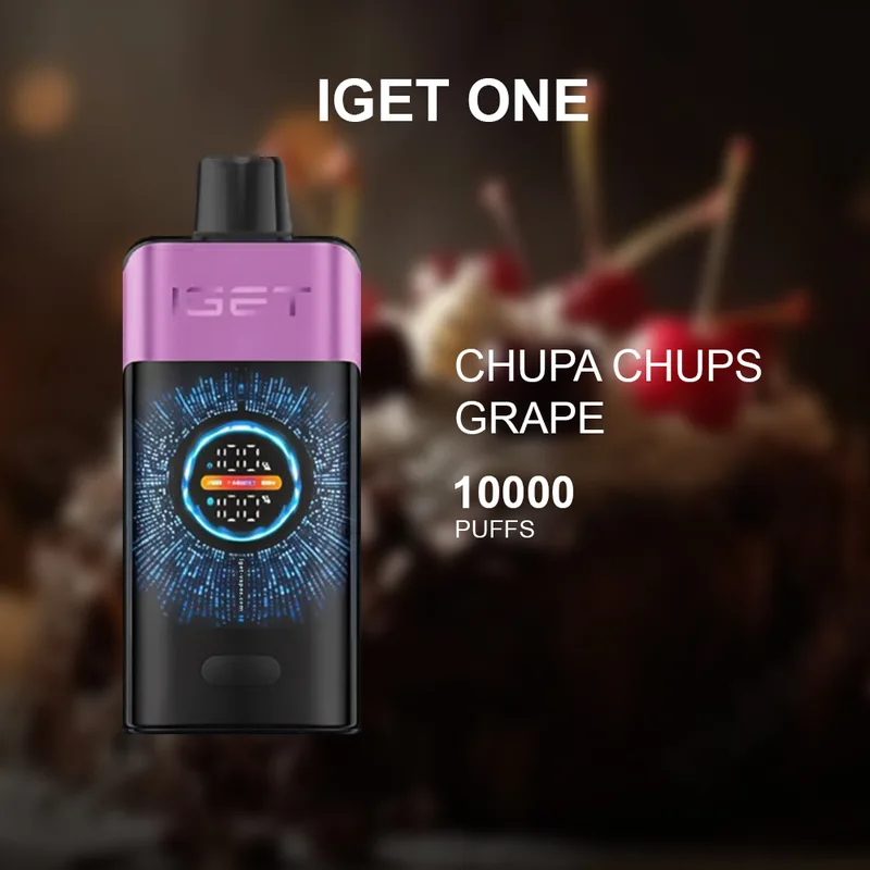 IGET One Chupa Chups Grape – 12000 Puffs