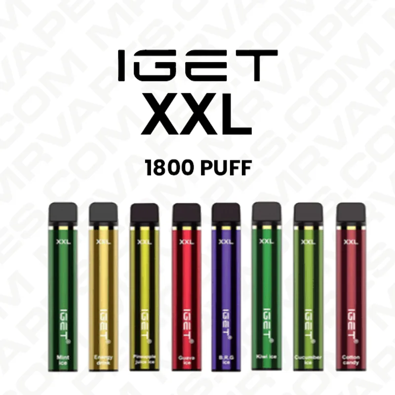 IGET XXL Disposable Vape Wholesale (1800 Puffs)