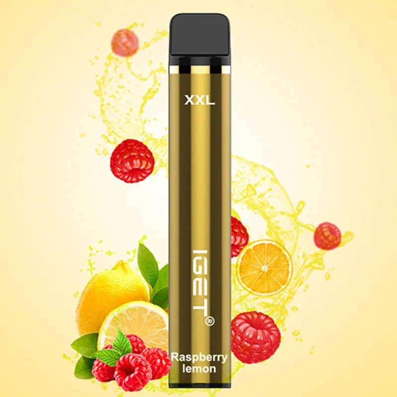 IGET XXL Raspberry Lemon – 1800 Puffs
