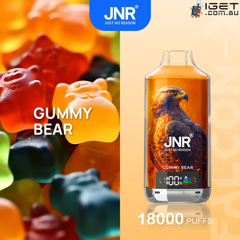 JNR Falcon -X Gummy Bear – 18000 Puffs